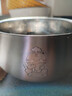 美廚（maxcook）316L不銹鋼碗 湯碗雙層隔熱 兒童飯碗餐具面碗12cm MCWA2471 曬單實(shí)拍圖
