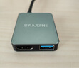 山澤 Type-C擴展塢 USB-C轉(zhuǎn)HDMI USB3.0分線器轉(zhuǎn)接頭 適用雷電4筆記本電腦手機Ipad/Macbook 3合1【HDMI+USB3.0+PD充電】便攜款 曬單實拍圖