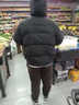 阿究究200斤自制大碼秋季韓版連帽大口袋加厚外套女寬松保暖休閑棉服 黑色 5XL 建議170-210斤高品質(zhì) 曬單實(shí)拍圖