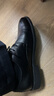木林森男鞋商務(wù)正裝皮鞋男士頭層牛皮休閑工作鞋英倫結婚鞋子潮 黑 42  曬單實(shí)拍圖