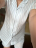 舒雅【純棉】舒適寬松短袖短褲休閑女士家居服套 曬單實(shí)拍圖