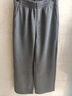 熱風(fēng)（Hotwind）新款女士簡(jiǎn)約直筒褲加絨加厚保暖褲百搭舒適衛褲女 09灰色（加絨） M 曬單實(shí)拍圖