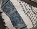 雅鹿·自由自在毛毯毛巾被四季毯子被办公室午休毯春夏午睡毯珊瑚绒盖毯空调被子空调毯150x200cm-千鸟格 实拍图