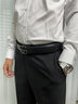 法萊阿瑪尼520男真皮高檔輕奢2024新款頭層牛皮腰帶男生日禮盒送男友禮盒 槍色【時(shí)尚專(zhuān)柜禮盒】 120cm 其他長(cháng)度可備注 曬單實(shí)拍圖