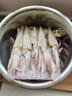 往牧 海兔子滿籽 生凍筆管魚 帶籽籽烏  年夜飯 年貨節(jié) 無籽海兔子 500g(凈重) 曬單實(shí)拍圖