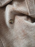 PORTS寶姿女裝秋季新款優(yōu)雅柔軟翻領(lǐng)純羊毛皮草呢大衣 焦糖咖 S 曬單實(shí)拍圖