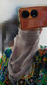 上海故事防护面罩女夏真丝桑蚕丝刺绣遮阳口罩挂耳双层面纱护颈透气 豆沙 实拍图