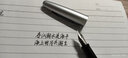 PILOT百樂(lè )88G鋼筆78G升級版金屬筆桿男女學(xué)生書(shū)寫(xiě)練字用成人商務(wù)送禮墨水筆 銀色平紋 F尖/約0.4-0.5mm日常書(shū)寫(xiě)用 曬單實(shí)拍圖
