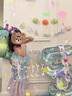 G.DUCKKIDS童裝女童裙子夏季2024新款兒童美人魚(yú)公主裙亮片時(shí)髦生日禮服裙 紫色 100 適合90-100cm年齡3-4歲 曬單實(shí)拍圖