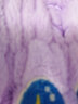 愛(ài)貝迪拉（AIBEDILA）兒童干發(fā)帽超強吸水速干女童干發(fā)浴帽子擦頭發(fā)毛巾寶寶洗頭包頭巾 紫色-呆萌兔 曬單實(shí)拍圖