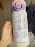 膳魔師（THERMOS）316L不銹鋼保溫杯男女士兒童學(xué)生高顏值水杯教師節(jié)禮物TCMO 卡皮巴拉送玩偶掛件 350ml 曬單實拍圖