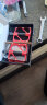 GUB 山地公路自行车脚踏板脚蹬子碳纤维材质单车轴承3培林铝合金防滑 【碳纤维轴套+3培林】GC070红色 实拍图