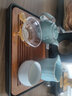 南山先生  陶瓷重竹小茶盤家用簡易茶臺儲水式茶具托盤干泡茶盤小型 黑陶茶盤(重竹盤面)長方形 曬單實拍圖