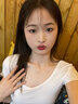 Grace Girl【鑲11顆真鉆】18k金鉆石項鏈女彩金玫瑰金鎖骨鏈禮物 18k金鉆石項鏈+玫瑰禮盒 曬單實拍圖