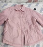 鴨鴨羽絨服女2024秋冬季新款輕薄短款翻領(lǐng)新中式休閑鴨絨保暖外套J 粉色 M 曬單實(shí)拍圖