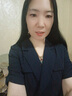 clotho Rennie品牌女裝西裝連衣裙女2025夏季新款小個(gè)子氣質(zhì)收腰顯瘦職業(yè)裝裙子 藏青色 M 曬單實(shí)拍圖