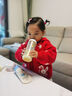 戴維貝拉（DAVE＆BELLA）兒童半高領(lǐng)衛衣?lián)u粒絨女童長(cháng)袖上衣小童外套冬裝新款女寶寶衣服 淺紫色【現貨】 90 cm（建議身高80-90cm） 曬單實(shí)拍圖