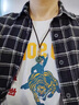 詩芙璐和田玉平安扣吊墜女自然復古純銀福牌毛衣鏈男項鏈送爸媽禮物 和田玉平安扣吊墜 曬單實拍圖