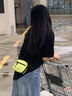 MYD自行車包車尾包鞍座包可愛斜挎包手機(jī)包女快拆包軟座包后尾包 青棗 小包 曬單實拍圖