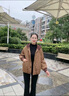 恒源祥女裝 婆婆媽秋冬裝連帽寬松棉服2025年新款中年女裝夾棉外套休閑 咖色加絨 XL 建議115斤-130斤以?xún)?曬單實(shí)拍圖