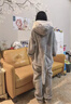 束時(shí)·創(chuàng)漫動(dòng)漫卡通連體睡衣男女秋冬加厚珊瑚絨青少年學(xué)生大碼家居服套裝 鯊貓連體(加厚珊瑚絨)+棉鞋 L (155-168cm,適用50-65kg) 曬單實(shí)拍圖