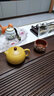 石間說(shuō)烏檀木茶盤(pán)家用茶托整塊天然實(shí)木茶臺大小號功夫茶具簡(jiǎn)約托盤(pán) 平衡60*30*4.5CM 曬單實(shí)拍圖