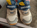 SNOOPY史努比童鞋男童保暖運動(dòng)鞋短絨二棉鞋冬季短絨休閑鞋5002米黃24 曬單實(shí)拍圖