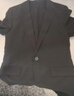 朗姿職業(yè)正裝黑色氣質(zhì)西服外套女裝夏季新款商務(wù)西裝 黑色 L 曬單實(shí)拍圖