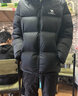 駱駝火山羽絨服情侶短款白鴨絨輕暖面包服城市輕戶外M13CR07089 番木棕/幻影黑，男款 7089 M 曬單實拍圖