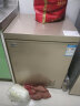 志高（CHIGO）小冰柜家用冷冻小型一级节能省电迷你卧式冷藏保鲜储母乳冷柜 微霜制冷-86L金-单温单门 实拍图