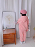 迪士尼寶寶女童春秋套裝新款中小童洋氣加絨加厚衛(wèi)衣兩件套女寶寶時(shí)髦秋冬裝 粉紅色(加絨加厚) 90 建議80-90cm1歲半-2歲cm 曬單實(shí)拍圖