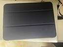 倪爾克 適用iPad保護套iPad9/8/7/10代蜂窩三折支撐保護殼iPadpro/air蘋(píng)果平板電腦保護套Apple平板皮套 深海藍【蜂窩三折皮套】智能休眠 【11英寸】iPad 11/10 曬單實(shí)拍圖