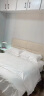 然牌白色四件套 五星级酒店宾馆100%全棉床上用品套件 1.5米床 实拍图