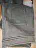 TUOSE牛仔褲2025冬季新款加絨女小腳褲深灰色高腰高彈修身顯瘦緊身長(cháng)褲 深灰色加絨（長(cháng)褲） L 曬單實(shí)拍圖