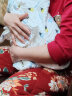 优米熊浴巾纯棉9层纱布加厚婴幼儿A类成人儿童抱被盖毯110×110cm蓝象 实拍图