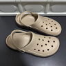 凱德奇洞洞鞋男辦公室拖鞋醫(yī)生手術(shù)室工作鞋夏季休閑外穿不臭腳沙灘鞋子 棕色 43 曬單實(shí)拍圖