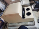 掌信考斯特手扶箱置物箱考斯特柯斯達扶手箱多車(chē)載功能機蓋儲物盒改裝 溫馨米色 曬單實(shí)拍圖