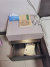逸品悅城意式極簡床頭柜現(xiàn)代懸浮實木床邊柜加感應(yīng)燈臥室感積木儲物柜 【W(wǎng)S008】鐵灰色+胡桃色+感應(yīng)燈 50厘米長(送貨上門) 曬單實拍圖