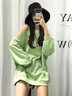 CRANTA KOMEIA防曬帽子女夏季漁夫帽防紫外線(xiàn)大檐遮陽(yáng)帽生日禮物送女友老婆 黑色 均碼 高級感送女朋友愛(ài)人實(shí)用高檔 曬單實(shí)拍圖