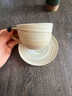 九土手工家用咖啡杯絞紋創(chuàng  )意陶瓷杯牛奶杯日式個(gè)性馬克水杯茶杯子 曬單實(shí)拍圖