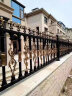 铝艺护栏别墅庭院子花园铝合金围栏户外铁艺阳台栏杆欧式围墙栅栏 实拍图