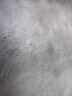 小喜鹊（Magpie）冬季汽车坐垫毛绒加厚短毛绒件套羊毛单片靠背座垫保暖后排车垫 前排单座1片（格调灰） 实拍图