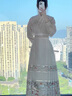 TAOROUSI改良明制漢服新中式國風(fēng)馬面裙全套裝女春秋季新款日常通勤連衣裙 套裝 M 曬單實拍圖