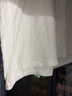 真維斯（JEANSWEST）純棉短袖t恤男夏季新款潮牌百搭簡約字母印花青少年五分袖上衣服 白色 D線條笑臉_K M【推薦體重100-115斤】 曬單實(shí)拍圖