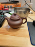 金鑲玉蔣旭東紫砂茶壺 宜興原礦家用喝茶泡茶壺功夫茶具送人禮盒 掇只壺 曬單實(shí)拍圖