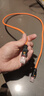 威迅（VENTION）工業(yè)級(jí)超六類Profinet  EtherCAT網(wǎng)線 雙屏蔽高柔性拖鏈 工程布線散線箱線PLC通訊網(wǎng)線 超六類雙屏蔽八芯高柔網(wǎng)線 橙色I(xiàn)HKY 1m 曬單實(shí)拍圖