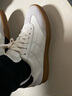 colehaan/歌涵 休閑鞋防滑情侶小白鞋德訓(xùn)阿甘板鞋復(fù)古回潮C38049 白色/灰色-C38049/W30272 41 （瘦腳建議拍小半碼） 曬單實(shí)拍圖