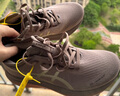 亞瑟士（ASICS）跑步鞋男鞋GEL-NIMBUS 27 LUXE輕質(zhì)透氣舒適緩沖運(yùn)動(dòng)鞋1011C030 曬單實(shí)拍圖