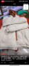 NASA LIKE官方潮牌棉服冬季加厚连帽外套保暖男士棉衣羽绒棉服情侣大码棉袄 卡其色 2XL（建议140-160斤） 实拍图