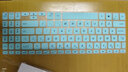 15.6英寸華碩VivoBook15 X515 V5200J V5200E鍵盤(pán)膜筆記本屏幕貼膜保護膜 半透薄荷綠色款-柔軟硅膠鍵盤(pán)膜 曬單實(shí)拍圖